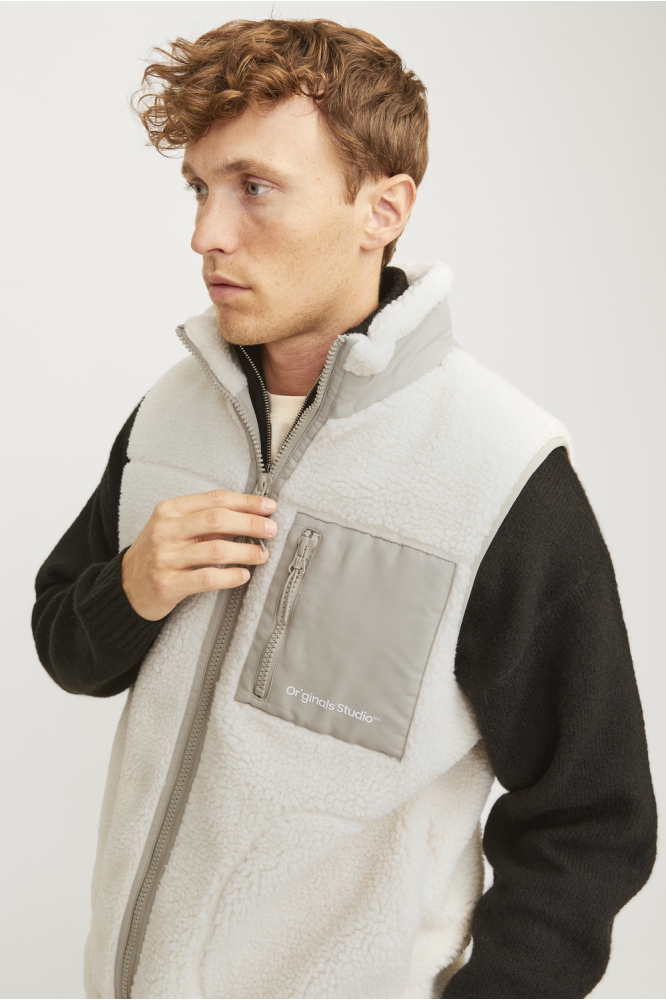 JORVESTERBRO TEDDY BODYWARMER AW24 12260453 CLOUD DANCER